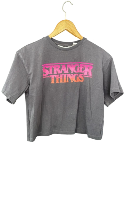 Copii - Tricou crop "Stranger Things"