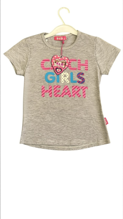 Copii - Tricou fete "Girls Heart"