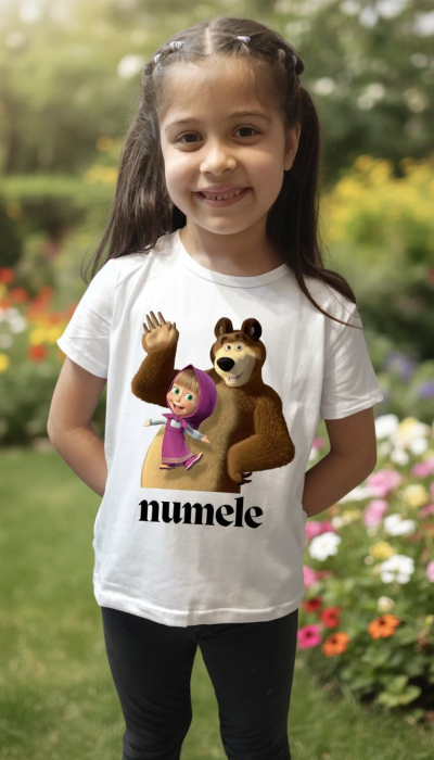 tricou personalizat Mașa și Ursul [2]