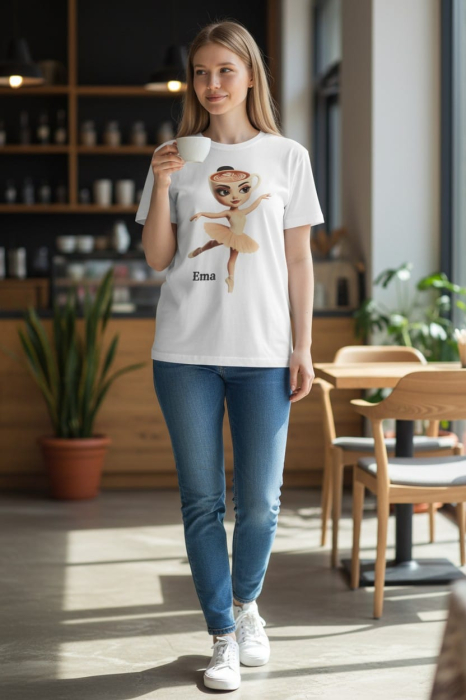 cană personalizată Balerina Capucina [3]