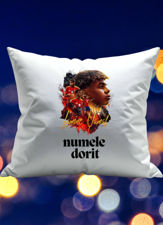 Perne - Perna personalizata cu Lamine Yamal