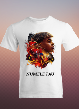 Tricouri - tricou personalizat Lamine Yamal