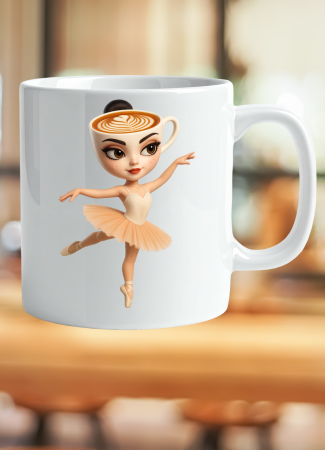 Căni - cană personalizată Balerina Capucina