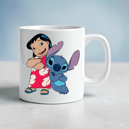 Căni - cană personalizată Lilo și Stich