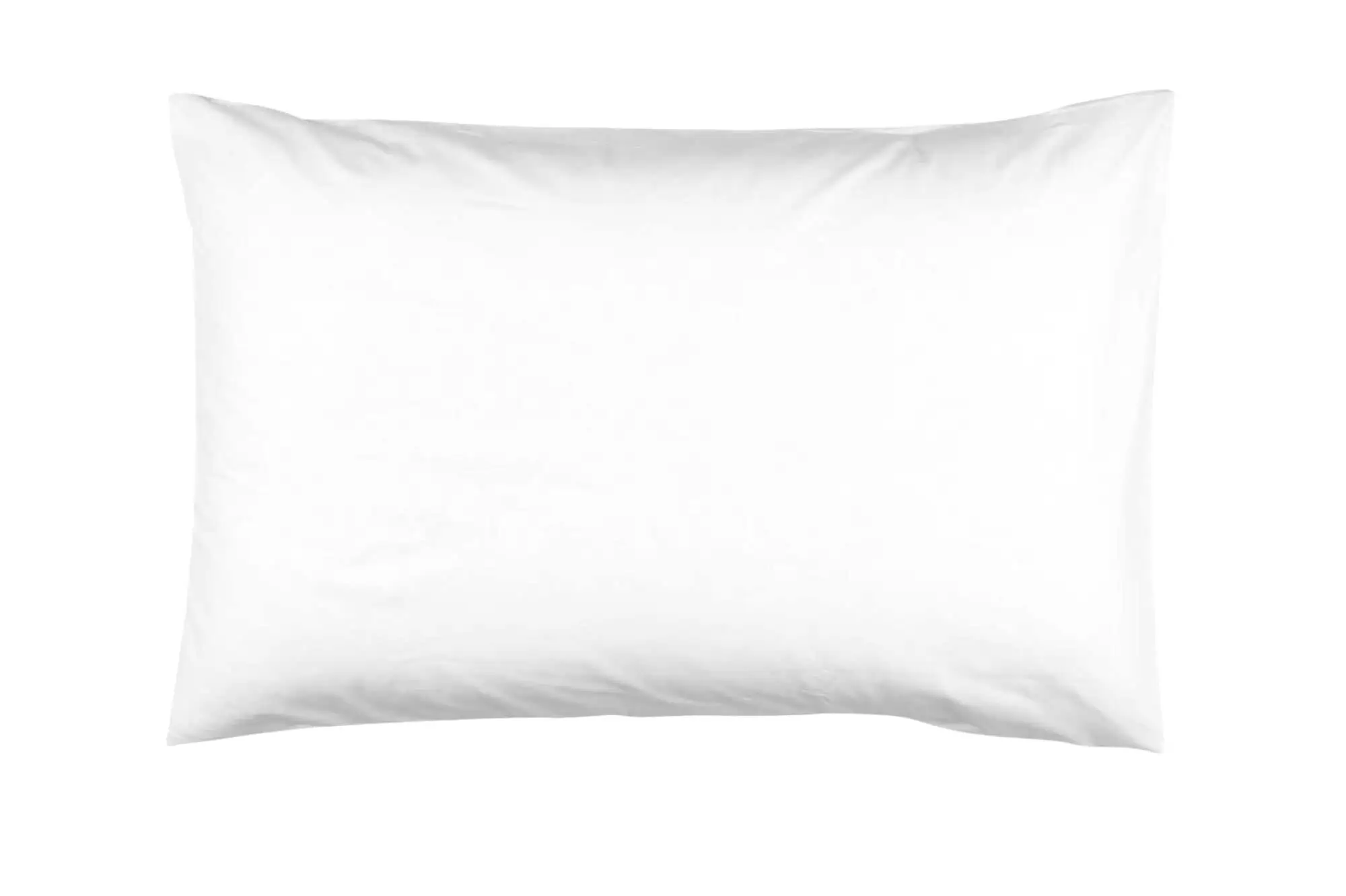 Lenjerie pat bumbac ranforce moale model Pure White alb vedere ansamblu [4]