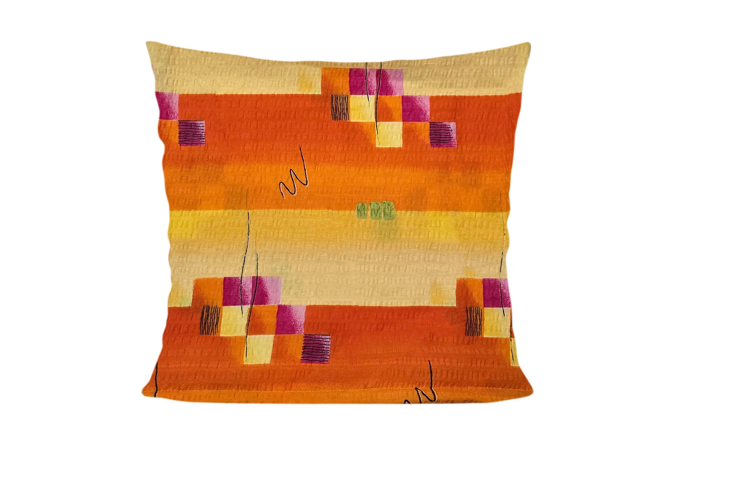 Fețe de pernă decorative 40x40 cm, bumbac creponat, modele diverse. Cu fermoar. Lichidare stoc: 5 lei/bucată – nu rata! [1]