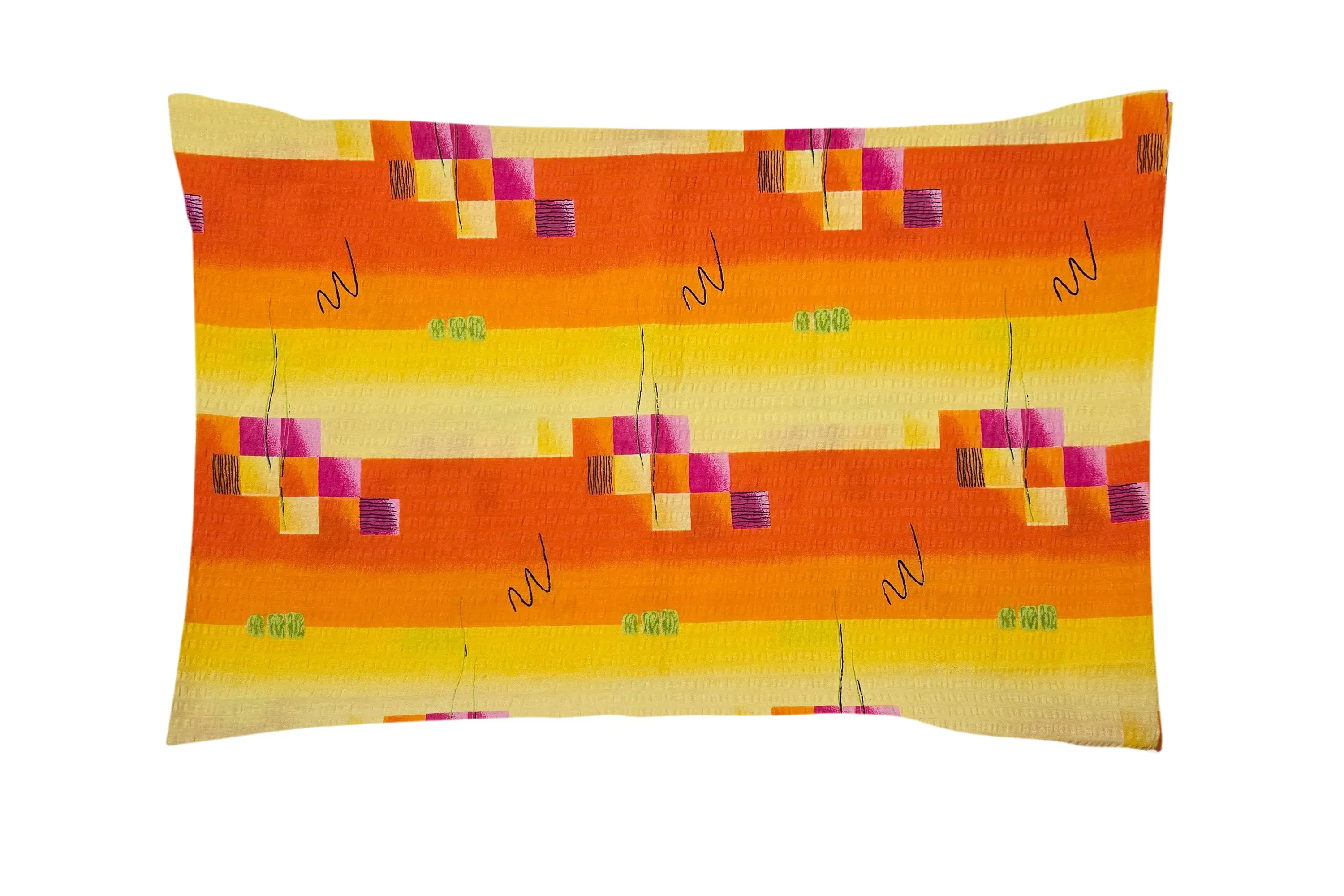 Fețe de pernă dormitor 50x70 cm, bumbac creponat, modele diverse. Cu fermoar. Lichidare stoc: 8.5 lei/bucată – nu rata! [1]