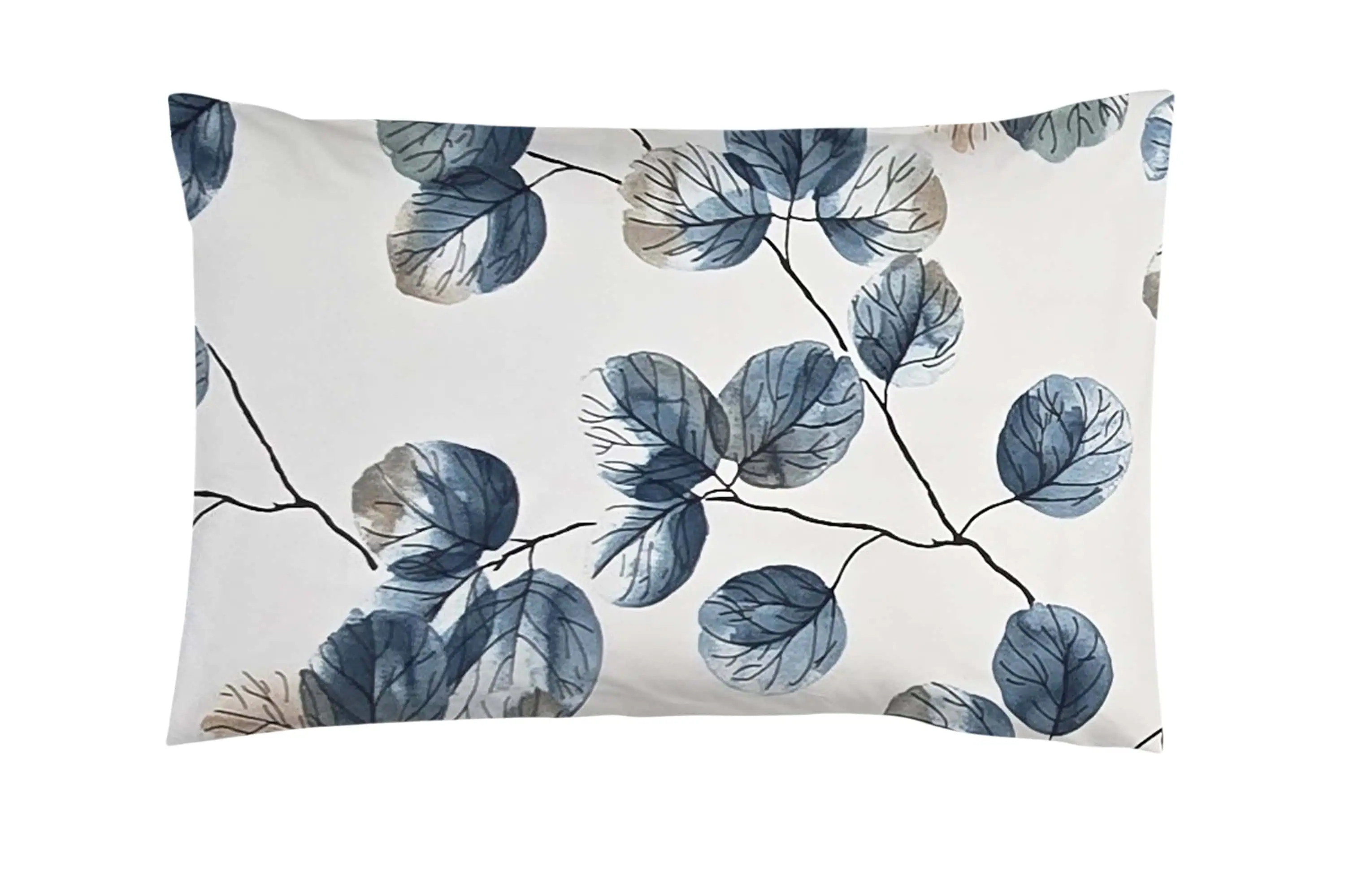 Set lenjerie de pat cu frunze de eucalyptus albastre [5]