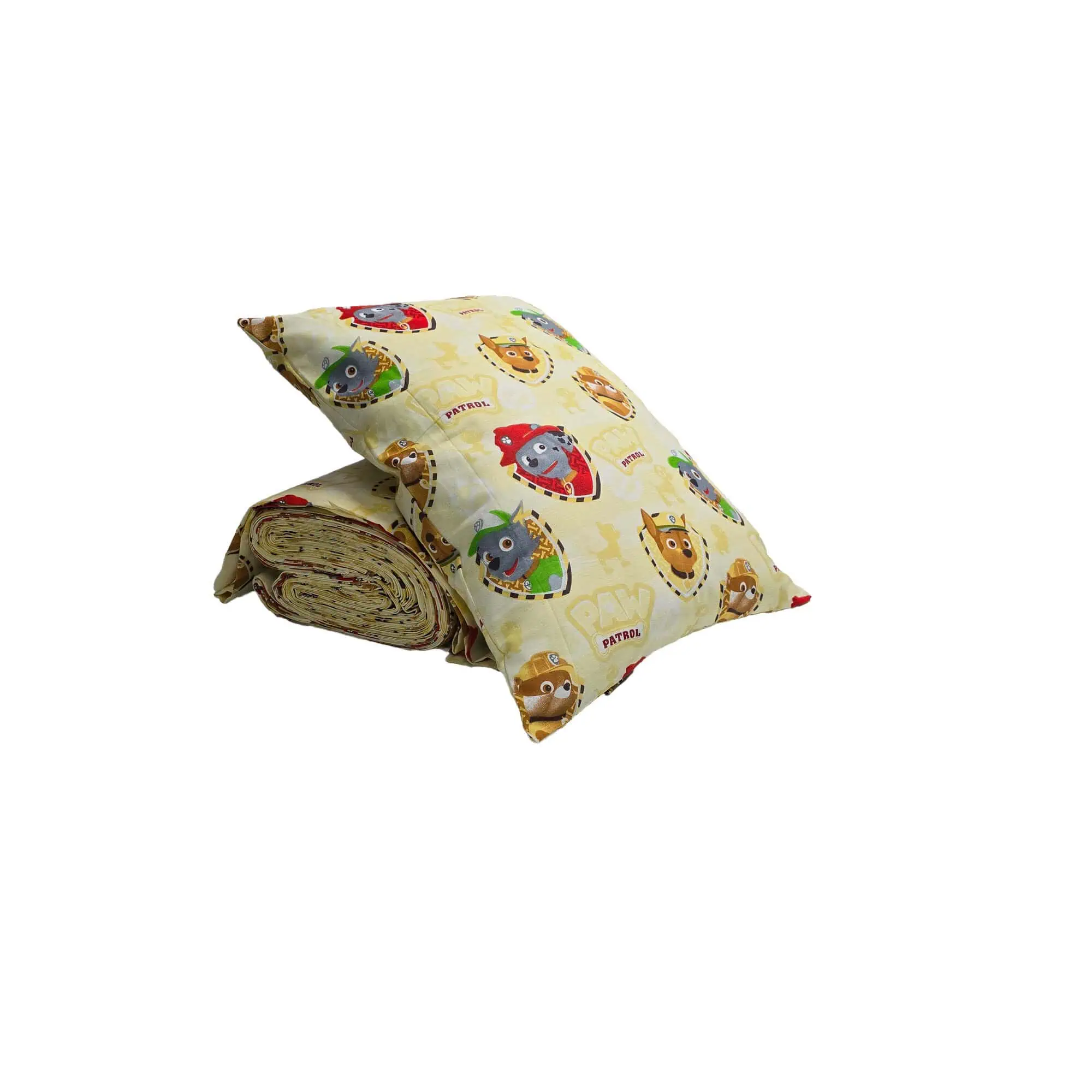Set lenjerie bumbac standard model Paw Patrol personalizata [6]