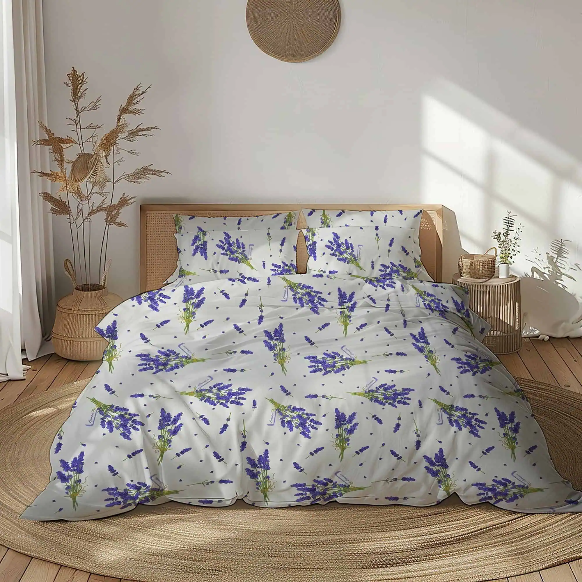 set lenjerie polibumbac model lavanda [1]