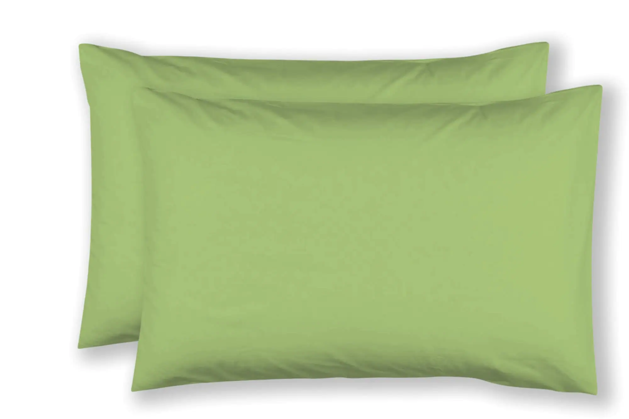 Lenjerie pat bumbac organic mercerizat model Pure Organic Green vedere ansamblu [1]