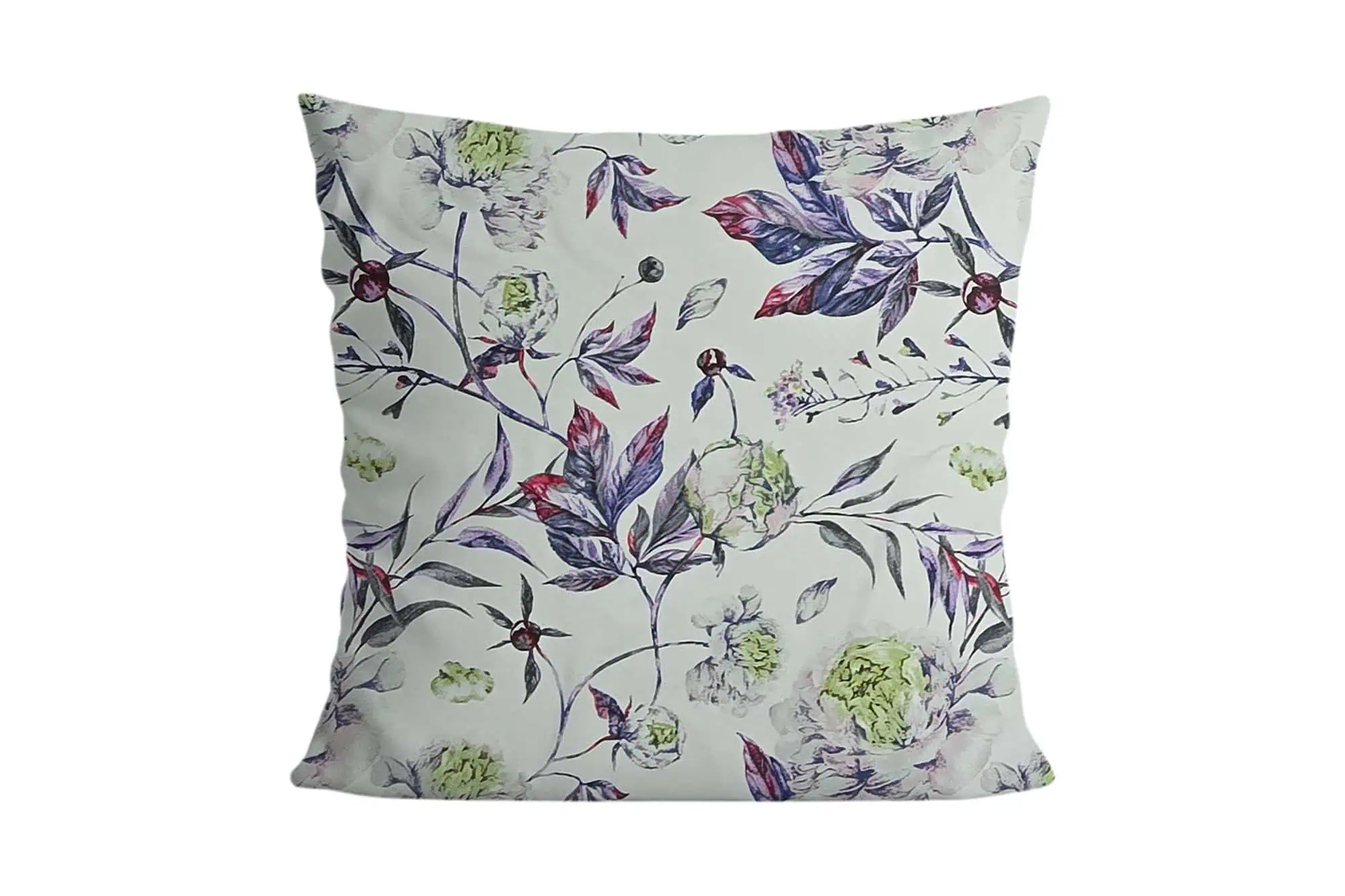 Set lenjerie de pat bumbac ranforce model floral acuarela [4]