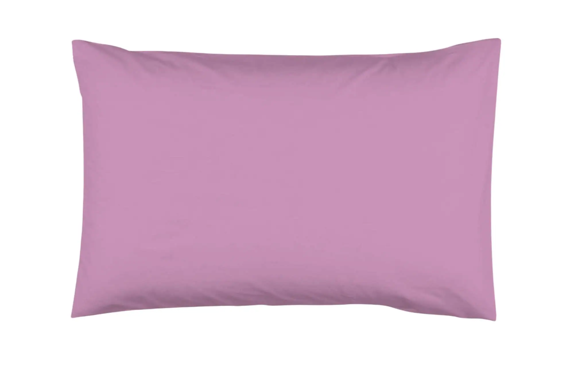 Set lenjerie de pat bumbac ranforce model uni roz [5]