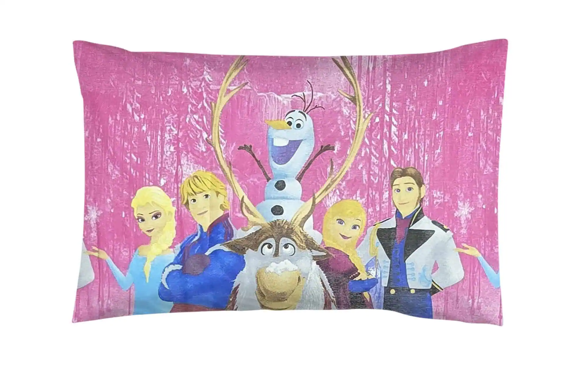 Set lenjerie bumbac standard model frozen personalizabila [3]