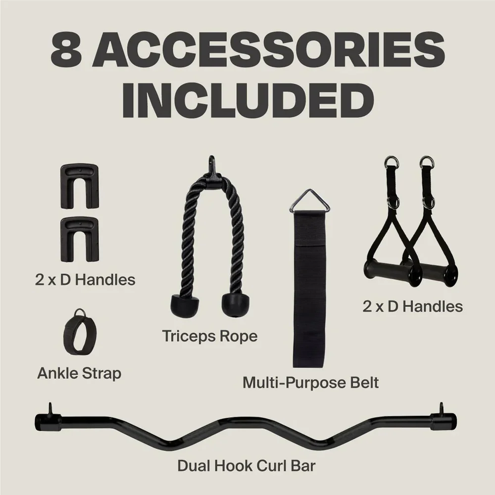 Home Gym Centr 3 cu bară Smith selectorizată [12]