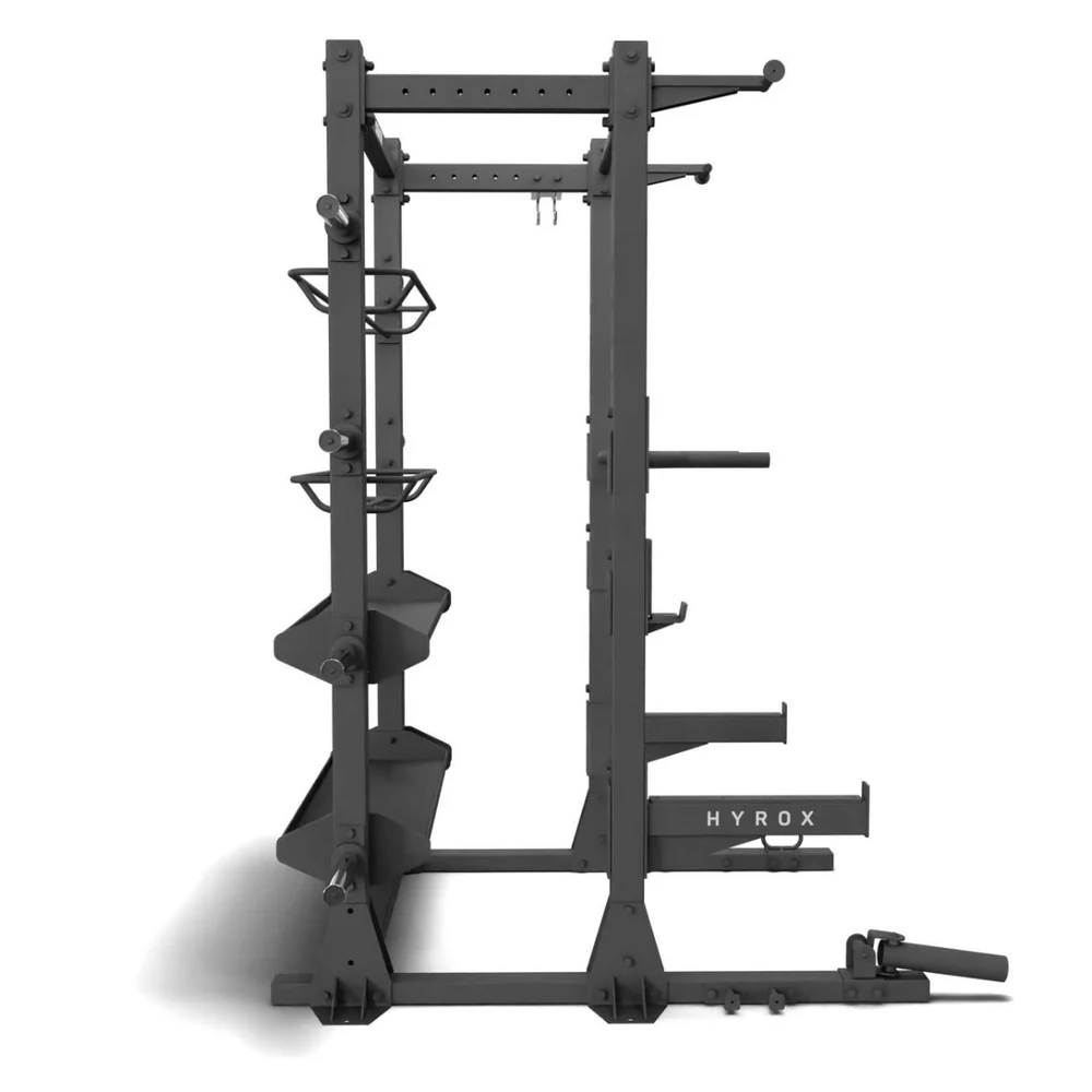HYROX Half Rack – Rack Profesional pentru Antrenamente de Forță și Functional Fitness [4]