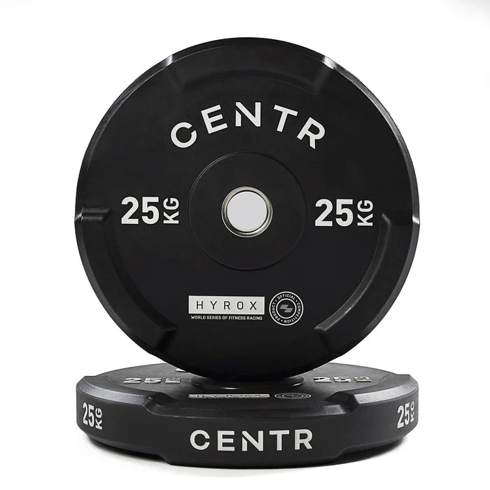 HYROX OFICIAL - Centr x Hyrox Competition Edge Bumper Plate 2 Kg la 25 Kg
