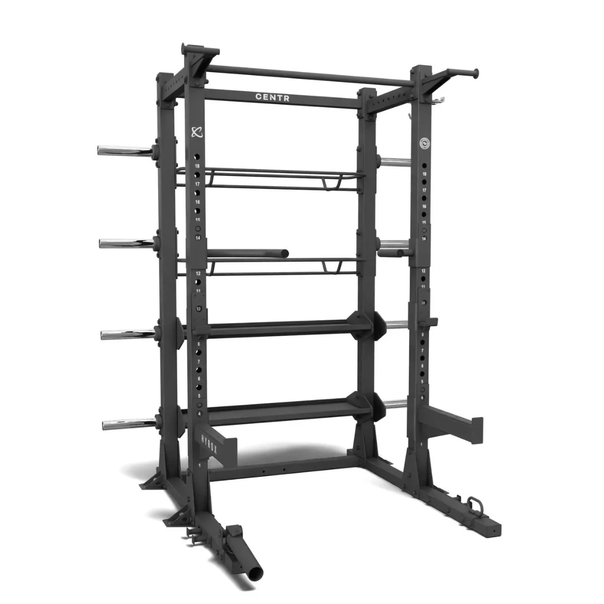 Performance - HYROX Half Rack – Rack Profesional pentru Antrenamente de Forță și Functional Fitness