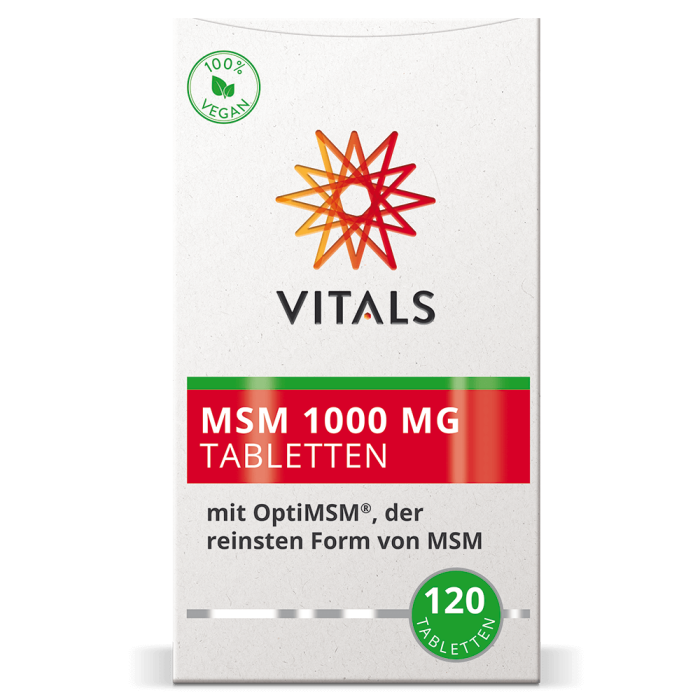 MSM 1000mg 120 tbl, Vitals [2]
