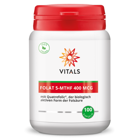 Produse - Folat 5-MTHF 400mcg 100 cps, Vitals