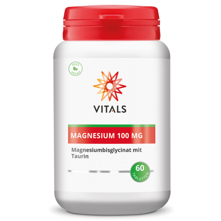 Produse - Magneziu bisglicinat cu taurina 100mg 60 tbl, Vitals