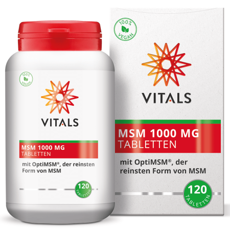 MSM 1000mg 120 tbl, Vitals [2]