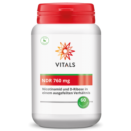 NDR 760 mg – Nicotinamidă (Vitamina B3) și D-Riboză, 60 tablete, Vitals [0]
