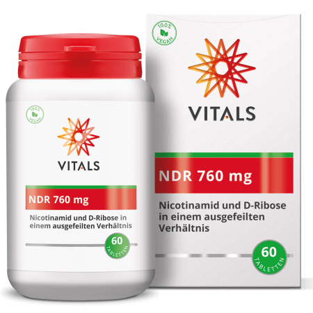 NDR 760 mg – Nicotinamidă (Vitamina B3) și D-Riboză, 60 tablete, Vitals [2]