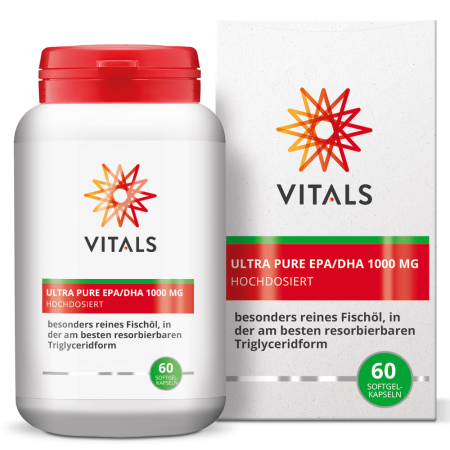 Omega 3 Ultra Pure EPA/DHA 1000mg 60 capsule gelatinoase moi, Vitals [1]