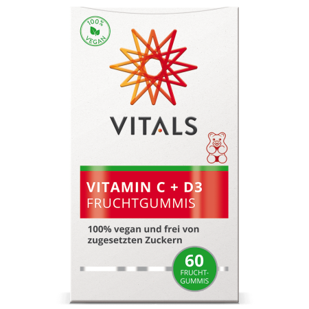 Vitamina C + D3 pentru copii 60 jeleuri, Vitals [1]