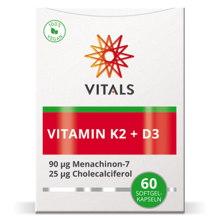 Vitamina K2 + D3, 60 softgel, Vitals [1]