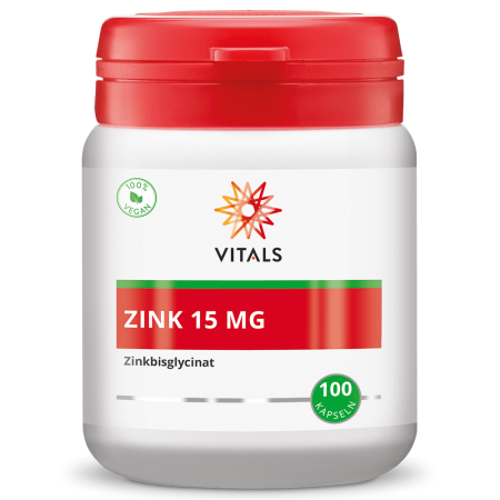 Toate Produse - Zinc bisglicinat 15mg 100 cps, Vitals