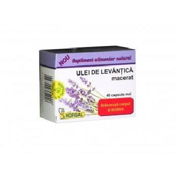 Suplimente alimentare - Ulei Levantica Macerat 40cps Hofigal