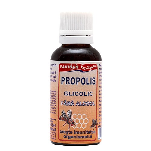 Ingrijire personala - Propolis Glicolic Fara Alcool 30ml Favisan