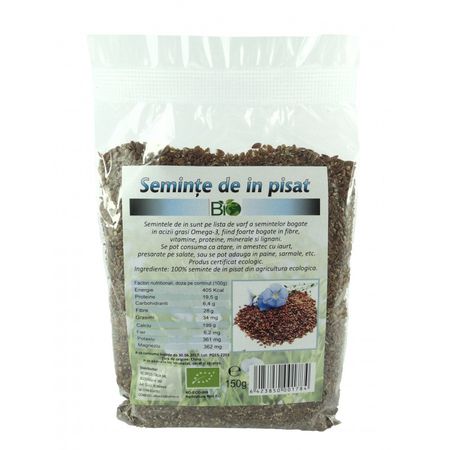 Insula de mirodenii - Seminte In Pisat Bio, 150gr, Deco Italia