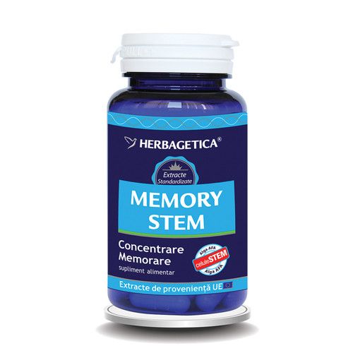 Suplimente alimentare - Memory Stem 30cps Herbagetica