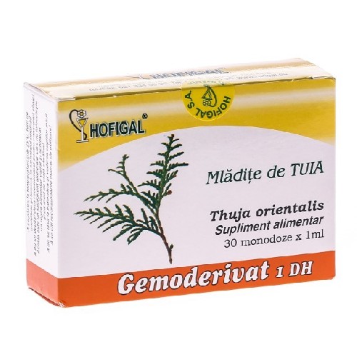Ingrijire personala - Gemoderivat Mladite Tuia 30monodoze Hofigal