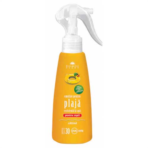 Produse pentru plaja - Emulsie Spray SPF30 pt Plaja Rezistenta la Apa pt Copii 200ml Co