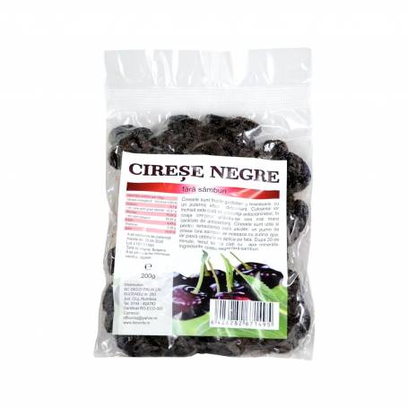 Insula de mirodenii - Cirese Negre Uscate 200gr Deco Italia
