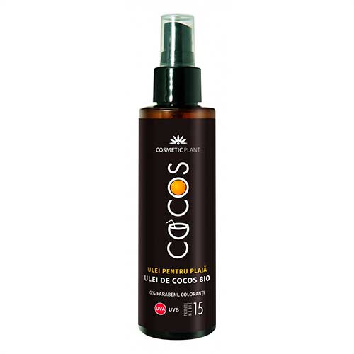 Ingrijire personala - Ulei Plaja Cocos SPF15 Cosmetic Plant
