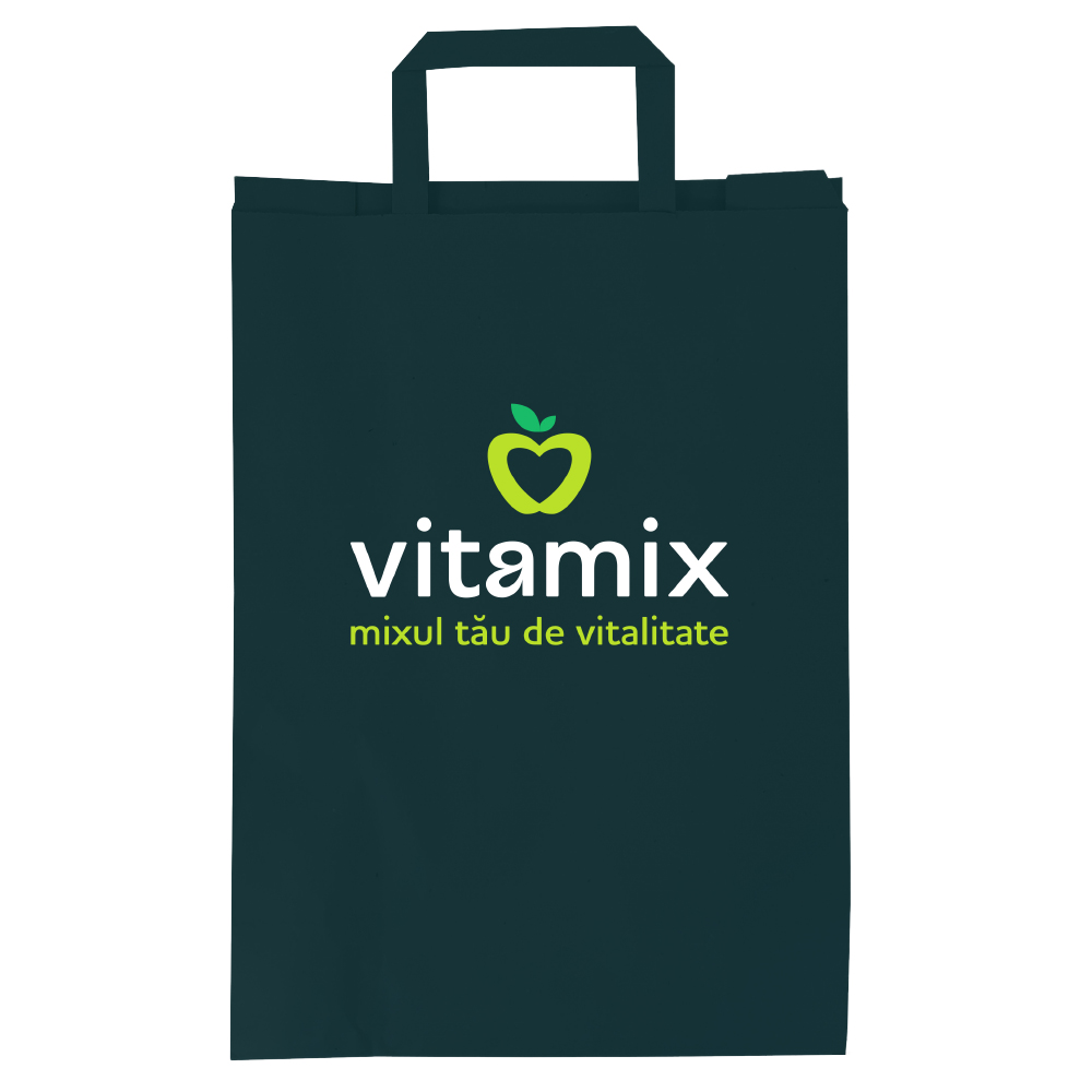 Produse pentru bucatarie - Punga Hartie Shopper Vitamix 70gr 25x10x36