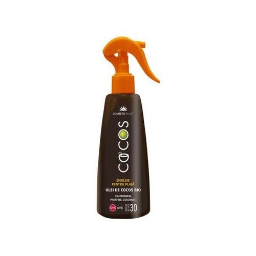 Ingrijire personala - Emulsie Plaja Ulei de Cocos Bio SPF30 Cosmetic Plant