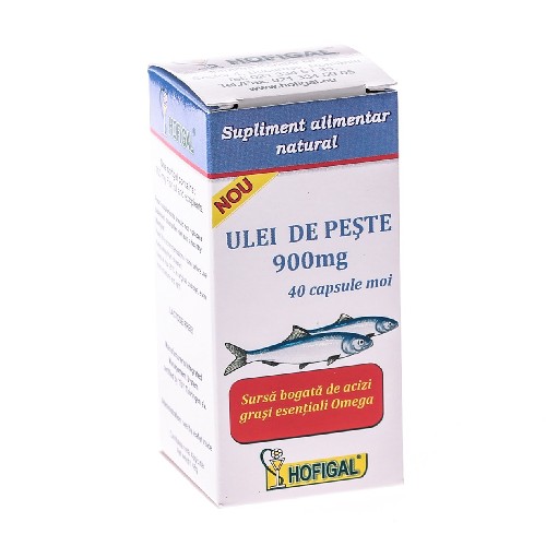 Ulei Peste 900mg 40cps moi Hofigal [1]