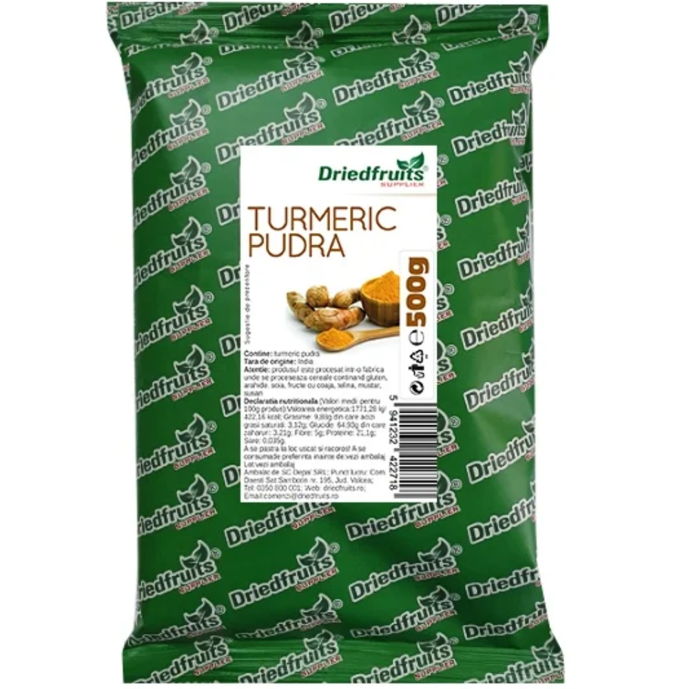 Condimente - Turmeric Pudra 500gr, Driedfruits