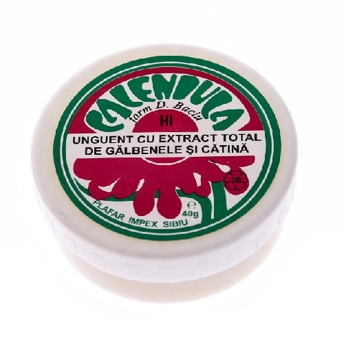 Remedii naturale - Unguent Galbenele + Catina 40gr Ceta