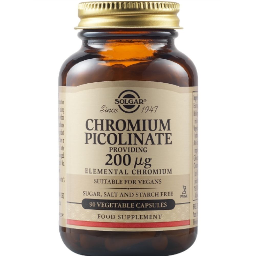 Chromium Picolinate 200mg 90cps, Solgar [0]