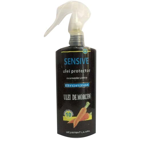 Ingrijire personala - Ulei Plaja Spray SPF10 Morcov Protector 200ml Sensive