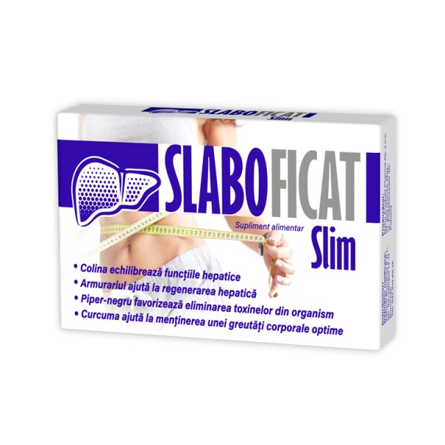 Suplimente alimentare - Slaboficat Slim 30cps Zdrovit