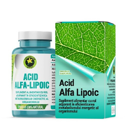 Acid Alfa Lipoic 60cps, Hypericum [2]