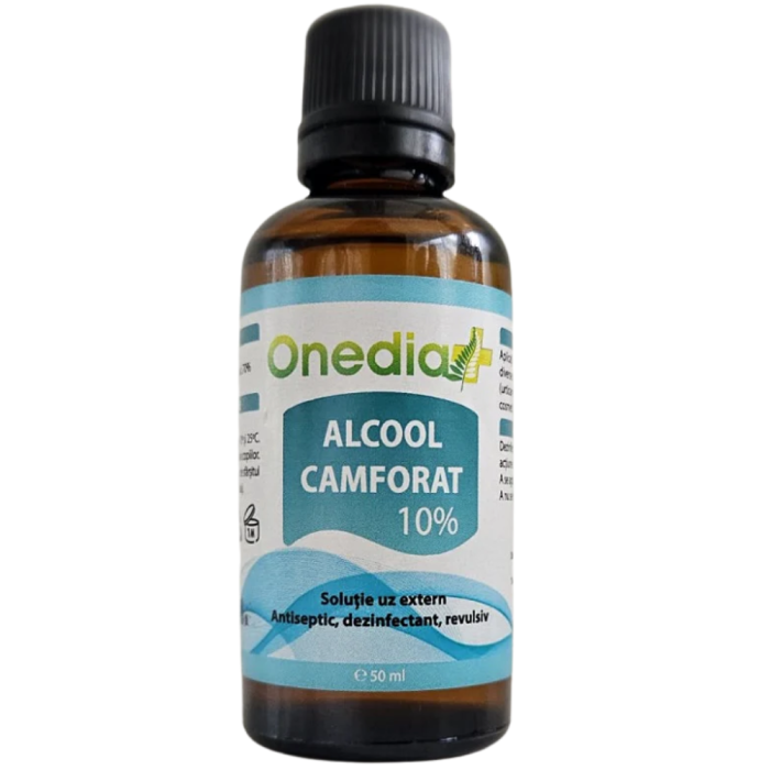 Alcool Camforat 10% 50ml Onedia [2]